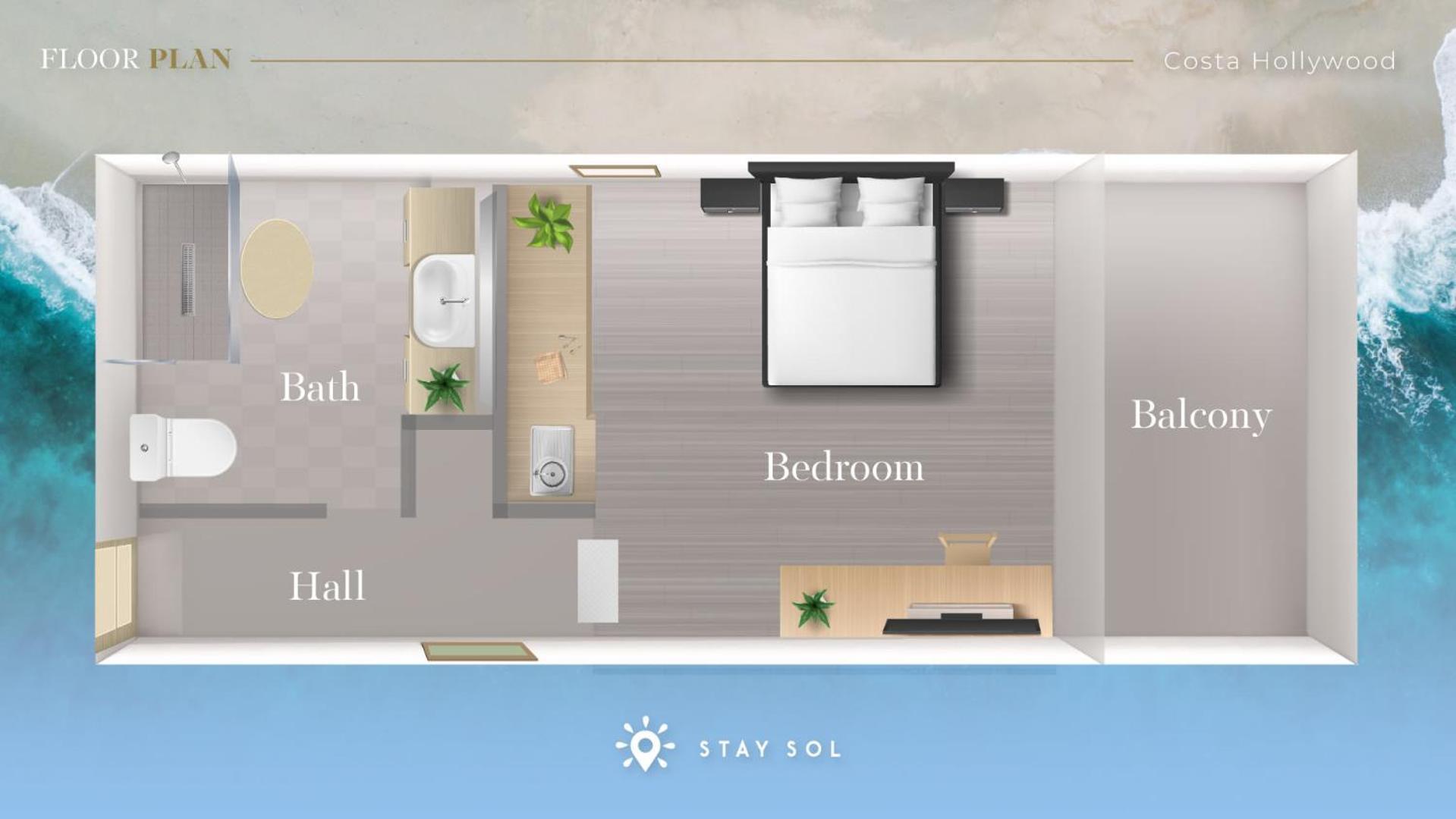 Hébergement de vacances Broad-walk - Pool - Gym & Hot Tub